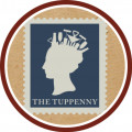 The Tuppenny badge logo