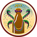 Mardi Gras (2017) badge logo