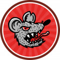 Fire Hall Hop Rats badge logo