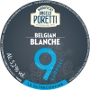 9 Luppoli Belgian Blanche label