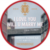 I Love You Will U Marry Me label