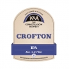 Crofton IPA label