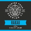 Rakau NZ Single Hop IPA label
