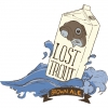 Lost Trout Brown Ale label