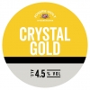 Crystal Gold label