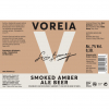 Voreia Smoked Amber Ale label