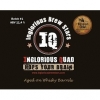 Inglorious Quad Whisky Barrel Aged Batch #1 - The Belgian Owl label