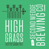 High Grass Lemongrass Ginger Saison label