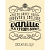 Vanille Ice Cream Stout label