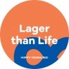 Lager than Life label