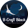 B-Craft Black Double IPA label