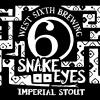 Snake Eyes Imperial Stout label