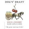 Doc's Draft Sour Cherry Hard Apple Cider label