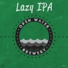 Lazy IPA label