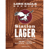 Station Lager label