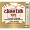 Cheetah Lager label