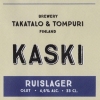 Kaski Ruislager label