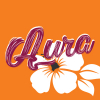 Aura: Guava & Hibiscus Sour Ale label
