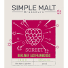 Simple Malt Sorbet label