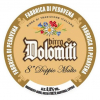 Birra Dolomiti 8° Doppio Malto label