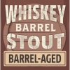 Whiskey Barrel Stout label