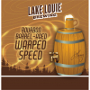 Bourbon Barrel Aged Warped Speed label