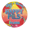 Happy Pils label