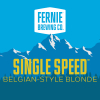 Single Speed Belgian-Style Blonde label