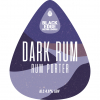 Dark Rum label