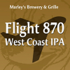 Flight 870 West Coast IPA label