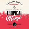 Tropical Mango label