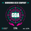 Goa IPA label