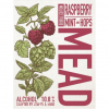 Raspberry, Mint And Hops Mead Double Edition label