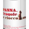Panna, Fragole, E Cioccolato label