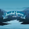 Twisted Spruce label
