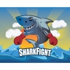 Shark Fight label