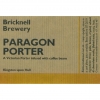 Paragon Porter (coffee) label
