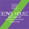 Ben's House IPA label