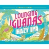 Lounging Iguanas label