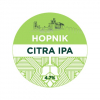 Hopnik Citra IPA label