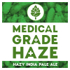 Medical Grade Haze label