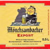 Mönchsambacher Export label