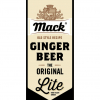 Mack Ginger Beer Lite label