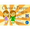 Choco & Pepper label