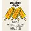 Double Pineapple Tangerine Fruitsicle label