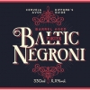Baltic Negroni label
