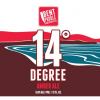 14° Degree | Amber Ale label