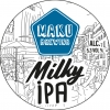 Milky IPA label