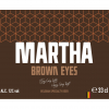 Martha Brown Eyes label