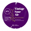 WILD1 Vintage Sour Ale Blackcurrant Blend 2019 label